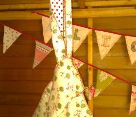 Red Riding Hood tote bag reversible two for one